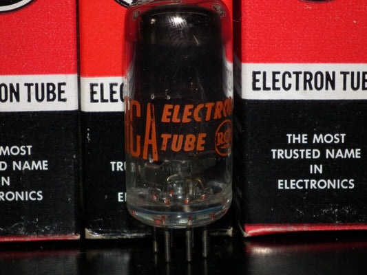 6CB6A RCA 6CF6 NOS in original box Old Type Coated