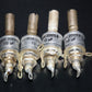 Two (2) NOS Beehive 2pF - 10pF variable trimmer capacitors - tubular piston caps