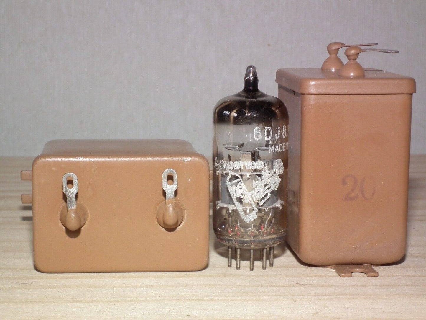 NOS PIO Capacitor 10mfd 200V 10u Paper in Oil MBGP-2 Soviet made in 70s