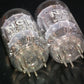 Matched Pair Sylvania 5963 NCR USA Augsburg 12AU7 ECC82  Used Tested 90%