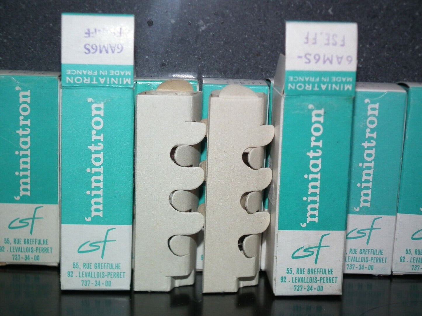 10pcs 6AM6S EF91 Thomson Miniatron NOS NIB Made in France in 60s Little Dot