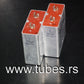 Two vintage Siemens electrolytic capacitors 250uF / 40V Klangfilm, West Germany