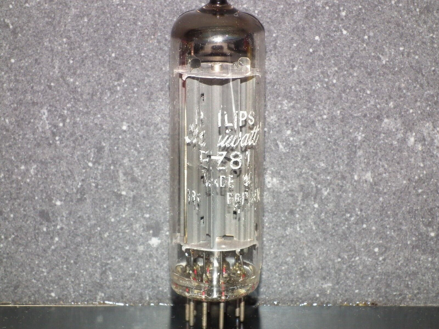 EZ81 Mullard 6CA4 NOS NIB Rebranded Philips Miniwatt Blackburn UK