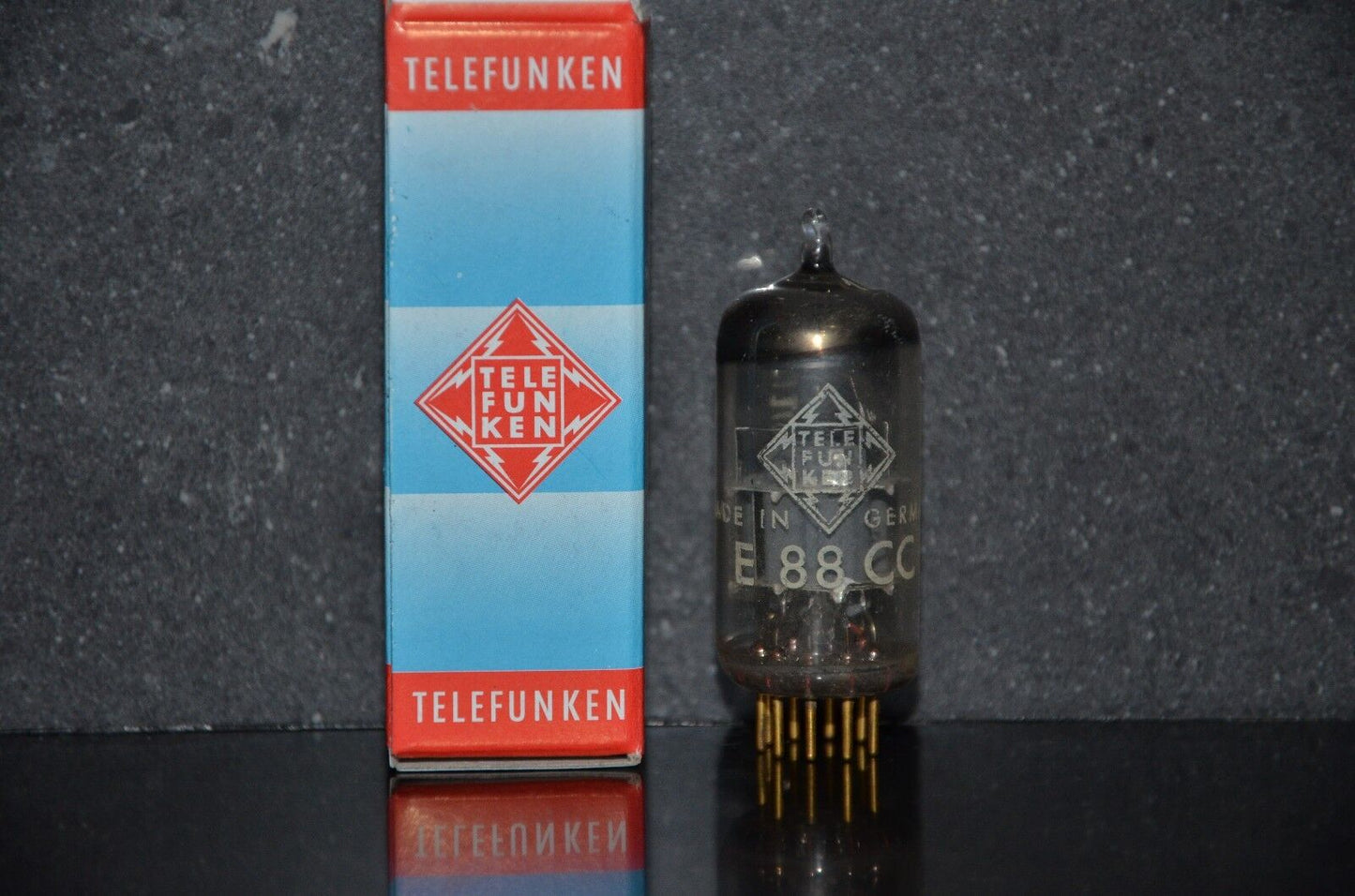 100 pcs TELEFUNKEN Blank Tube Boxes for Audio tubes ECC83 E88CC E188CC ECC803S