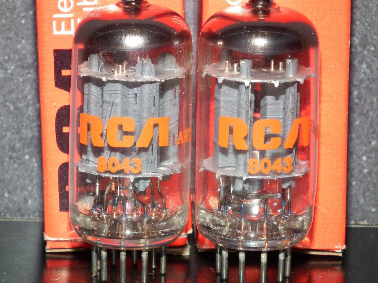 Pair 5963 RCA 12AU7 ECC82  NOS NIB