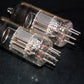 ECC91 6J6 Mullard rebranded Philips NOS NIB Platinum matched pair, G. Britain 63