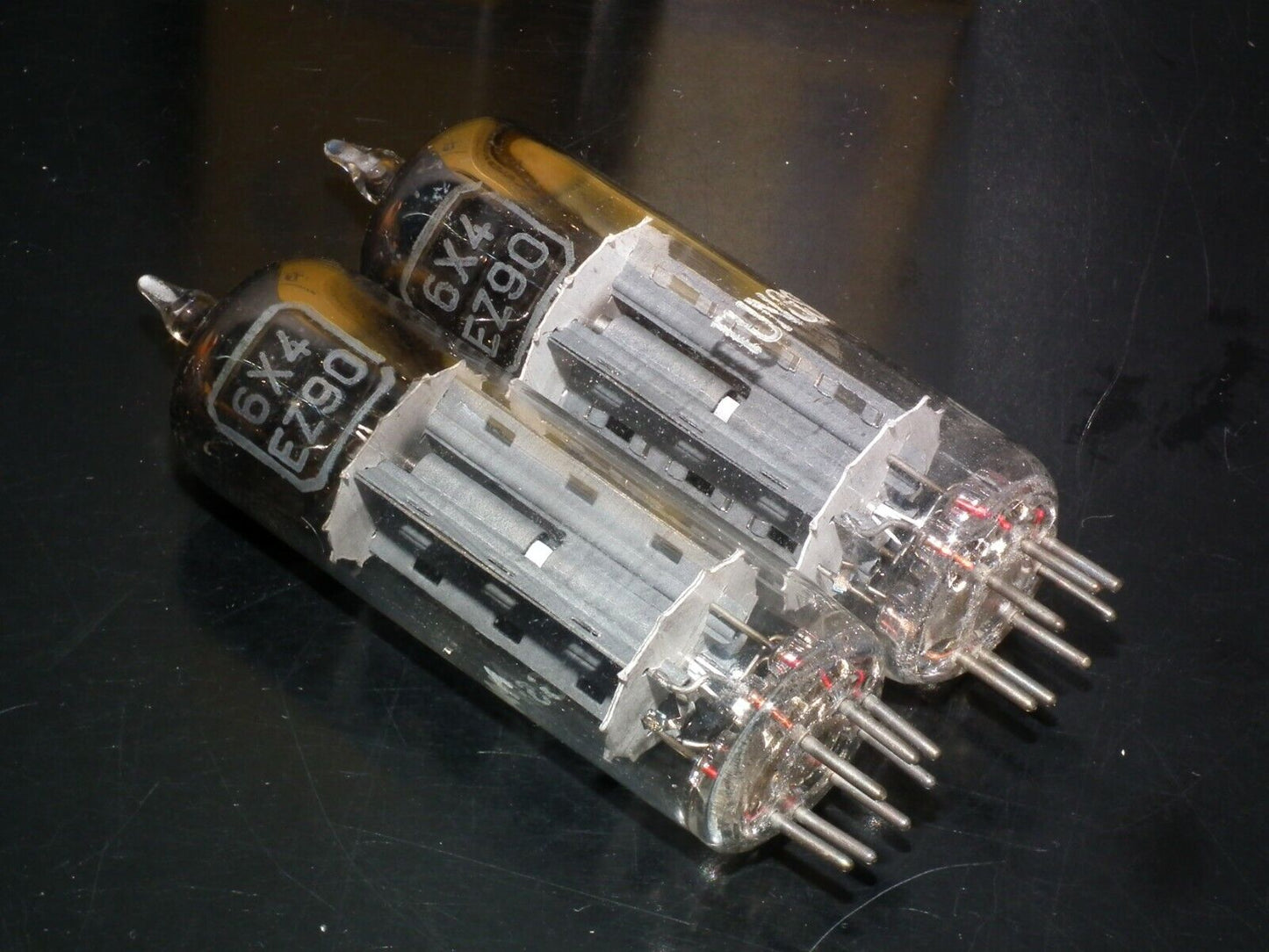 6X4 EZ90 Tungsram RARE SQUARE GETTER NOS NIB SHINDO