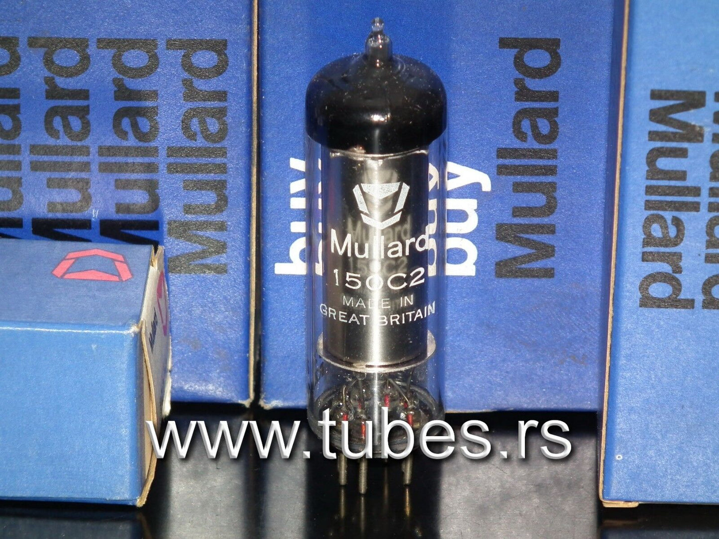 150C2 Mullard NOS NIB 0A2 OA2 stablilisator tube STV150/30 Made in Great Britain