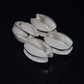 Four (4 pcs) NOS Vintage Ceramic Antenna Insulators for HF SW radio