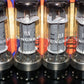 Platinum matched pair EL6 4699 Mazda Philips rebranded Tungsram, RARE Metal Base