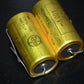 Two NOS vintage MP capacitors 2 uF / 400V Rifa Sweden (PIO - Paper in oil)