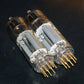 Philips E80CC 6085 Platinum Matched pair NOS Made in Holland Heerlen plant Gold