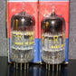 12AY7 K-R INC NOS NIB platinum matched pair RARE SQUARE GETTER 6072 6072A