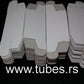 100 pcs White Tube Boxes for Audio tubes ECC81 ECC83 E88CC EL84 ECC803S Röhren