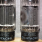 6L6GC Hitachi Japan Platinum Matched Pair tested NOS 98/96mA
