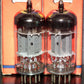 ECC83 Mullard 12AX7 Matched Pair Ribbed plates NOS NIB Branded RTC Blackburn