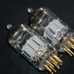 Platinum Matched Pair CCa Siemens E88CC ECC88 GRAY SHIELD Used Tested NOS 135%