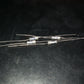 Four vintage NOS 1.5u 10V Sprague 150D Tantalum Capacitor Axial Leads 1500nF 10V
