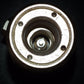 One NOS Spinner 5/8" DIN Male Silver plated coax connector BN 9258 (Flexwell)