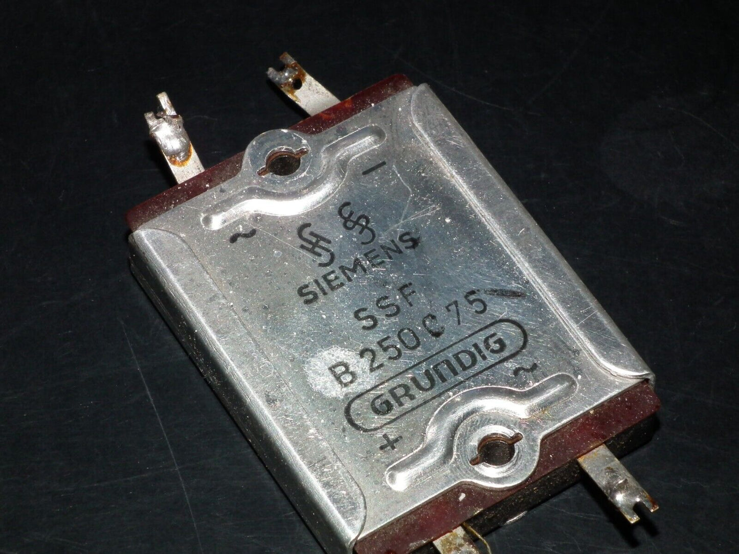 Siemens selenium rectifier B250C75 250V / 85mA Used, tested OK, DIY tube audio