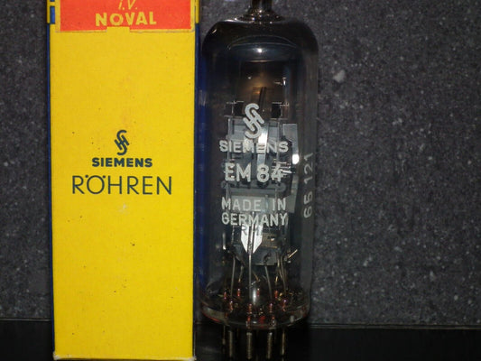 EM84 Siemens Magic Eye - Tuning Eye NOS NIB 6FG6 NOS NIB Old Type Early 60s