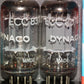 ECC83 Telefunken 12AX7 Matched Pair Smooth plates, diamond bottom, DYNACO USED