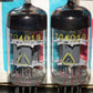 Platinum Matched PairECC83 12AX7 RFT Germany NOS NIB early 60s