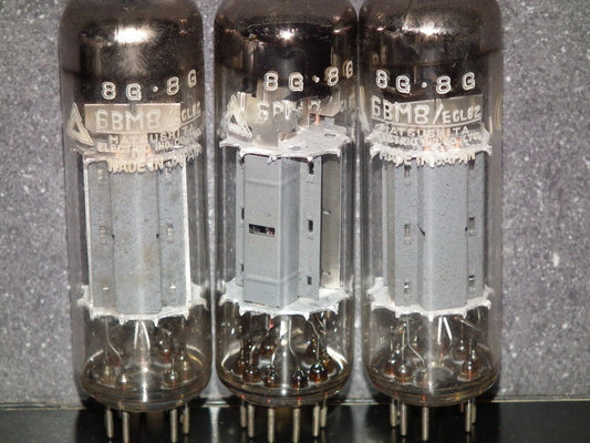 One (1 pcs) 6BM8 Matsushita ECL82 Used, tested 100%, Made in Japan, Big O Getter