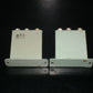 Two vintage RARE PIO capacitors 1+1 uF / 500V DC tube audio