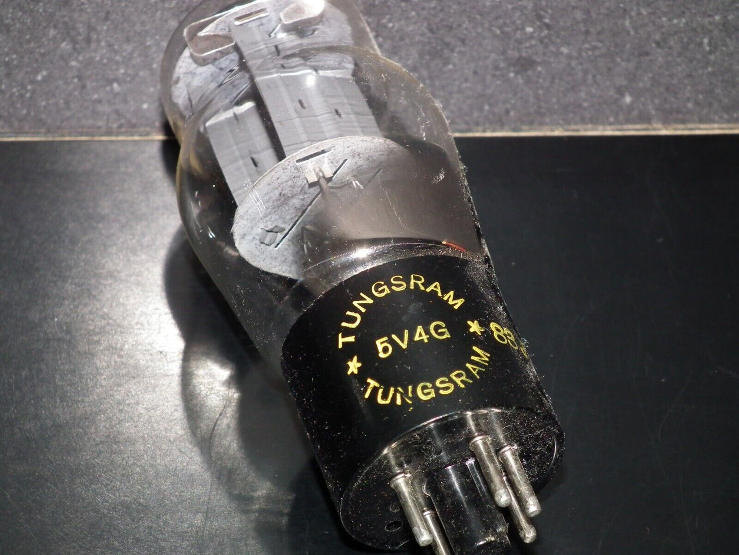 5V4G Tungsram Austria GZ32 RARE D Getter NOS - TESTED 100%