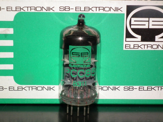 PCC85 SB Elektronik 9AQ8 NOS NIB Tested Made in West Germany GREEN LOGO
