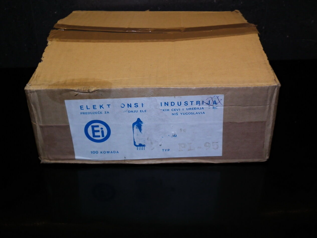 PL95 EI Yugoslavia matched pair NOS from original service box