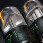 Platinum Matched Pair Sylvania 6SL7GT NOS NIB Chrome Tops Short Bulb Used 135%