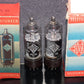 Two (2 pcs) PL36 Telefunken NOS NIB RARE Early Version Brown Base