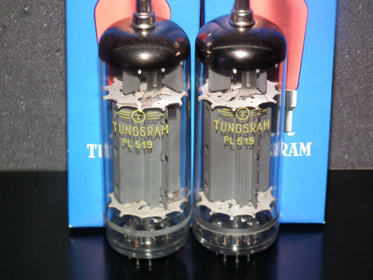 PL519 Tungsram 40KG6  NOS NIB Platinum Matched Pair EAR859 EAR861