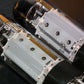 EL34 Siemens 6CA7 NOS NIB Platinum Matched pair WELDED PLATES OO getter EI make