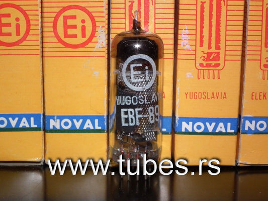 EBF89 EI Philips NOS NIB European Old Tube Receivers