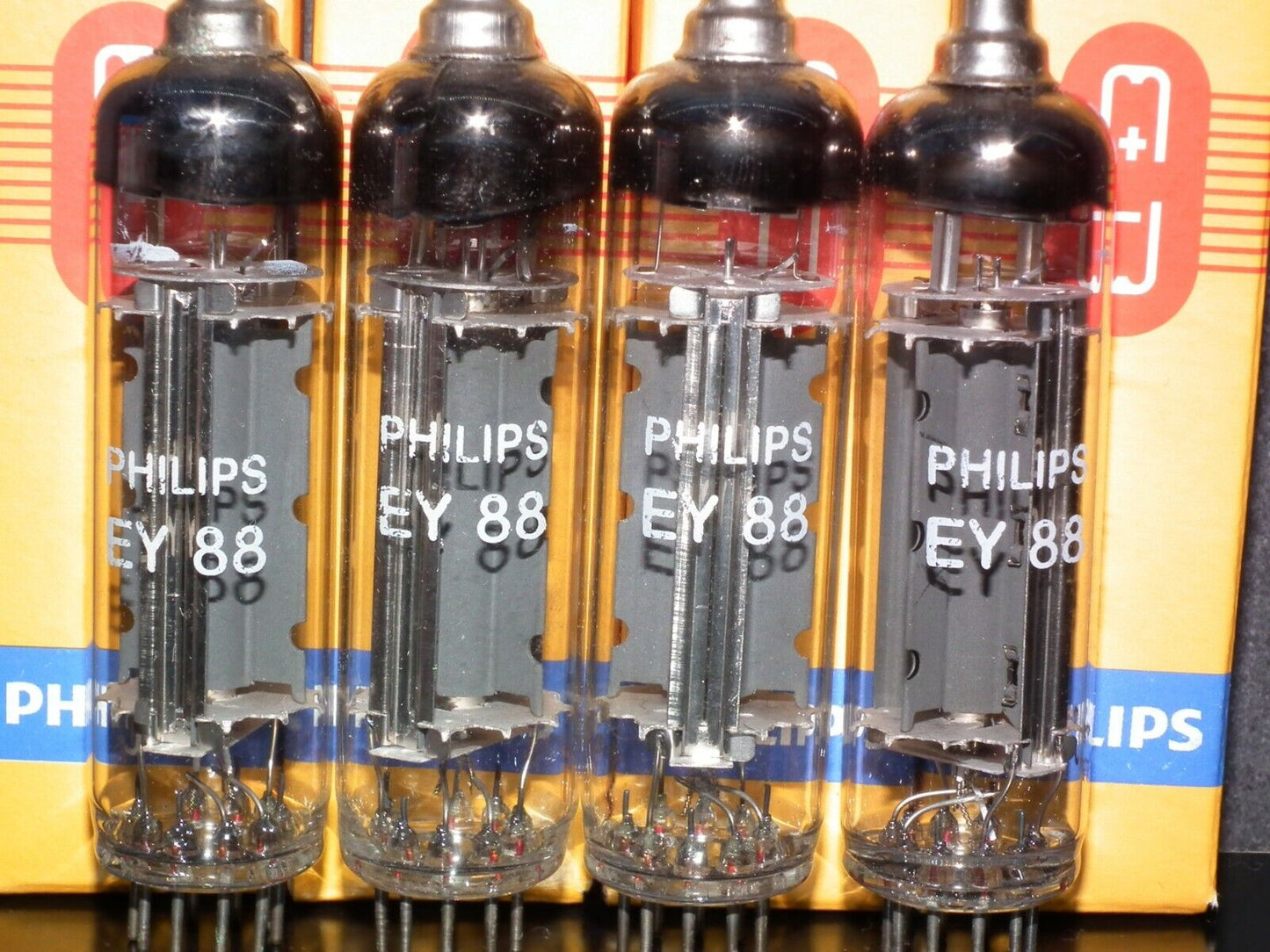 One (1 pcs) EY88 6AL3 Philips dumper booster diode NOS NIB - slow start tube HV