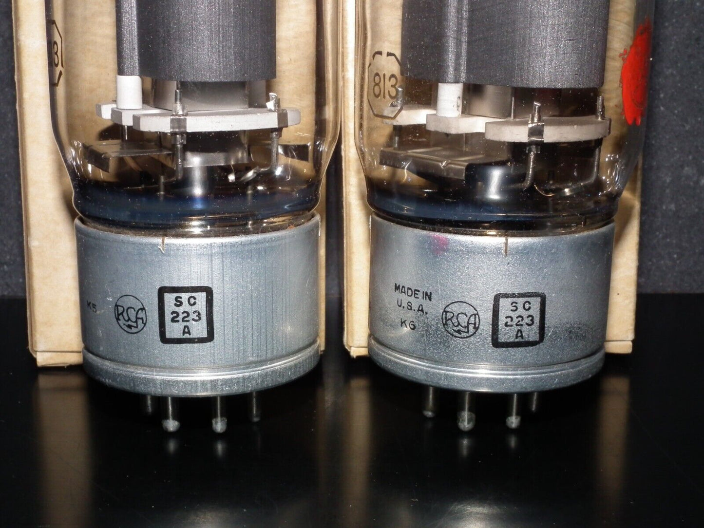 813 RCA VT-144 Matched Pair NOS NIB