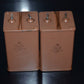 Two vintage PIO capacitors 4uF 1000V NOS 1977 KBG-MN Soviet Military OTK quality