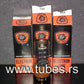 5Y3GT Los Gatos NOS NIB Rare Square Getter, triple mica, black plates, brown bas