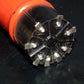 One (1 pcs) Tungsram EM4 tuning eye tube old type NOS NIB Sealed Box Red Coating