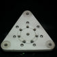 One VINTAGE 7 pin U7G Ceramic Socket for 813 Triangle shape