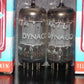 ECC83 Telefunken 12AX7 Matched Pair Smooth plates, diamond bottom, DYNACO USED 1