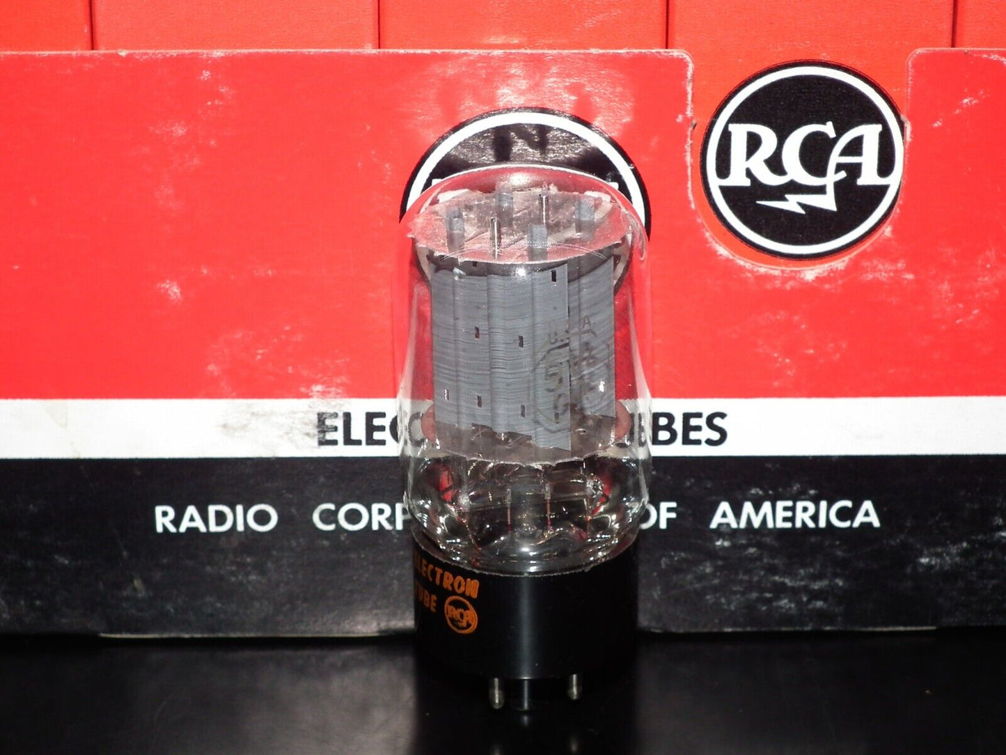5V4GA RCA USA GZ32 O Getter NOS - TESTED 100%