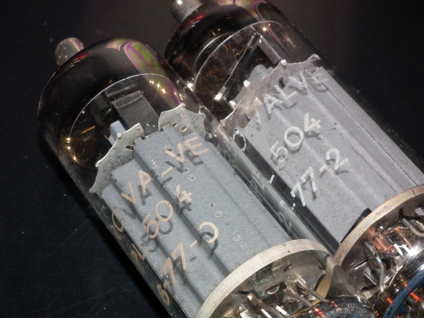 PL504 EUROVALVE Matched Pair NOS NIB - West Germany
