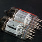 ECC83 Mullard 12AX7 Matched Pair Ribbed plates NOS NIB Branded RTC Blackburn