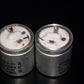 Two vintage Sikatrop Capacitors 0.075mfd / 1KV Siemens Klangfilm Hi End 75nF 1KV