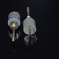 Two (2) NOS Variohm vintage wire wound potentiometers 47 Ohm hermetic sealed!!!