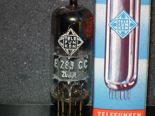 E288CC Telefunken Siemens 8223 NOS NIB Tested Balanced Munich Tube Plant